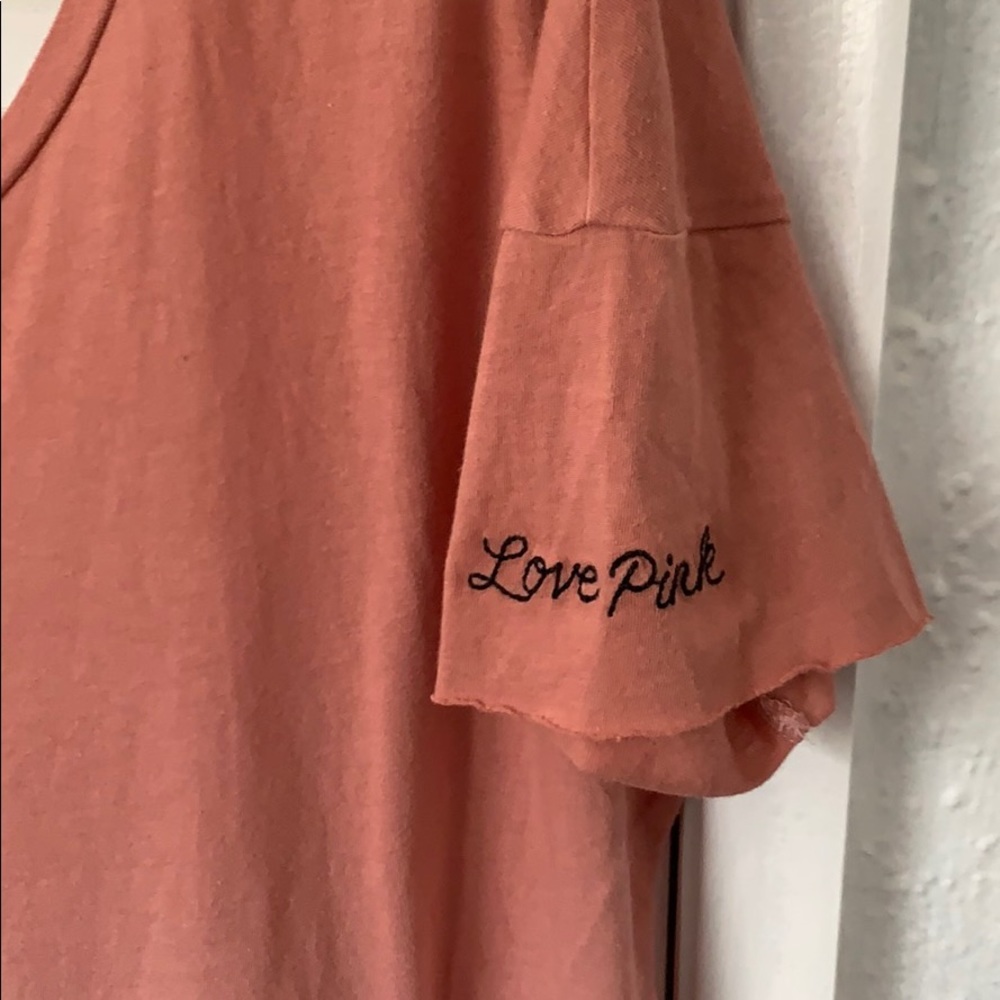 2 Tone Pink Top